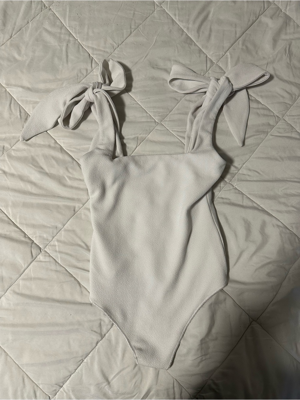 Show Me Your Mumu gidget tie strap bodysuit white